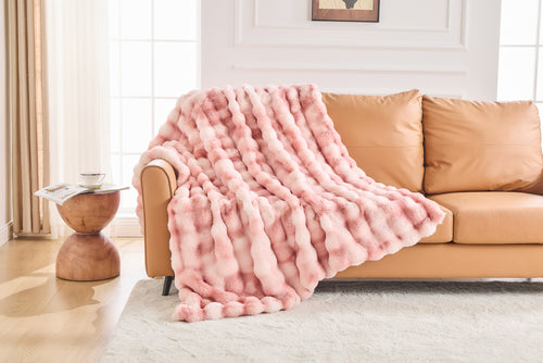 Bubble Blanket pink